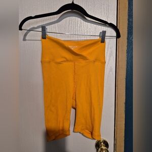 Year of Ours Vibrant yellow/orange Biker Short